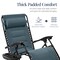 Best Choice Products Oversized Padded Zero Gravity Chair, Folding Outdoor Patio Recliner w/ Side Tray
